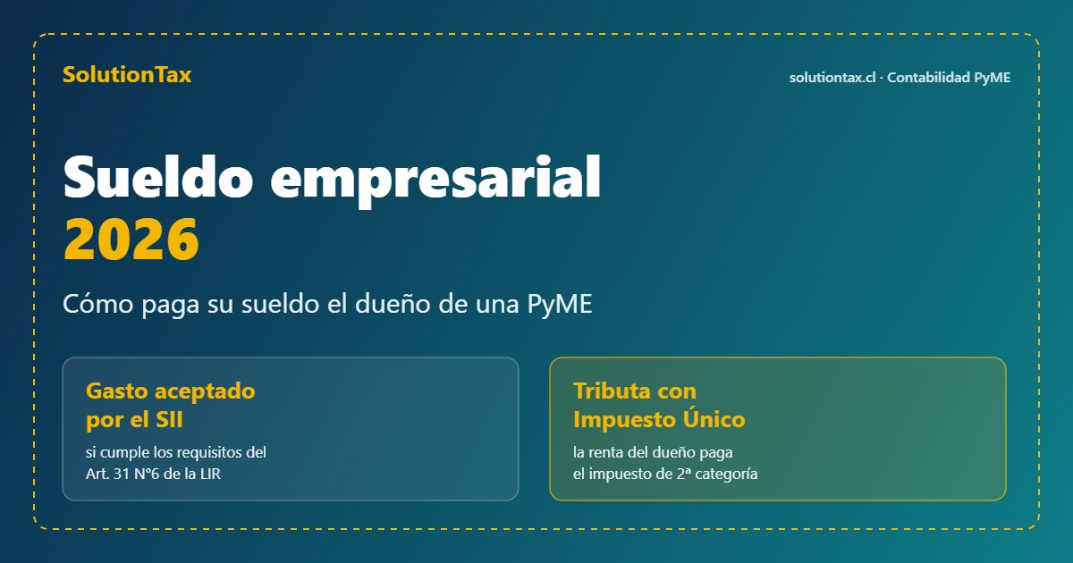 Sueldo empresarial 2026: cómo paga su sueldo el dueño de una PyME