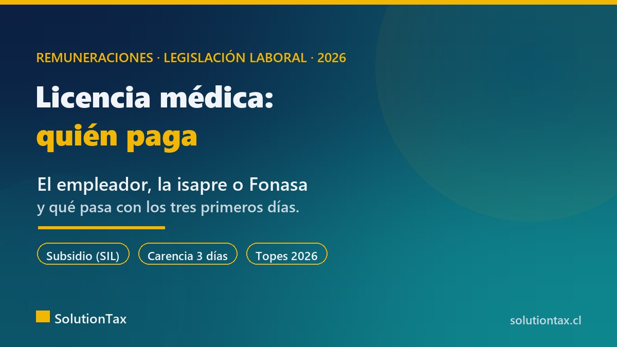 Licencia m&eacute;dica: qui&eacute;n paga al trabajador, el empleador o la isapre